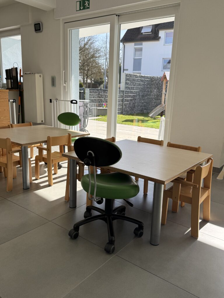 Kindernest Pflugfelden, Kinderbetreuung Ludwigsburg, Bild von der Spieleecke